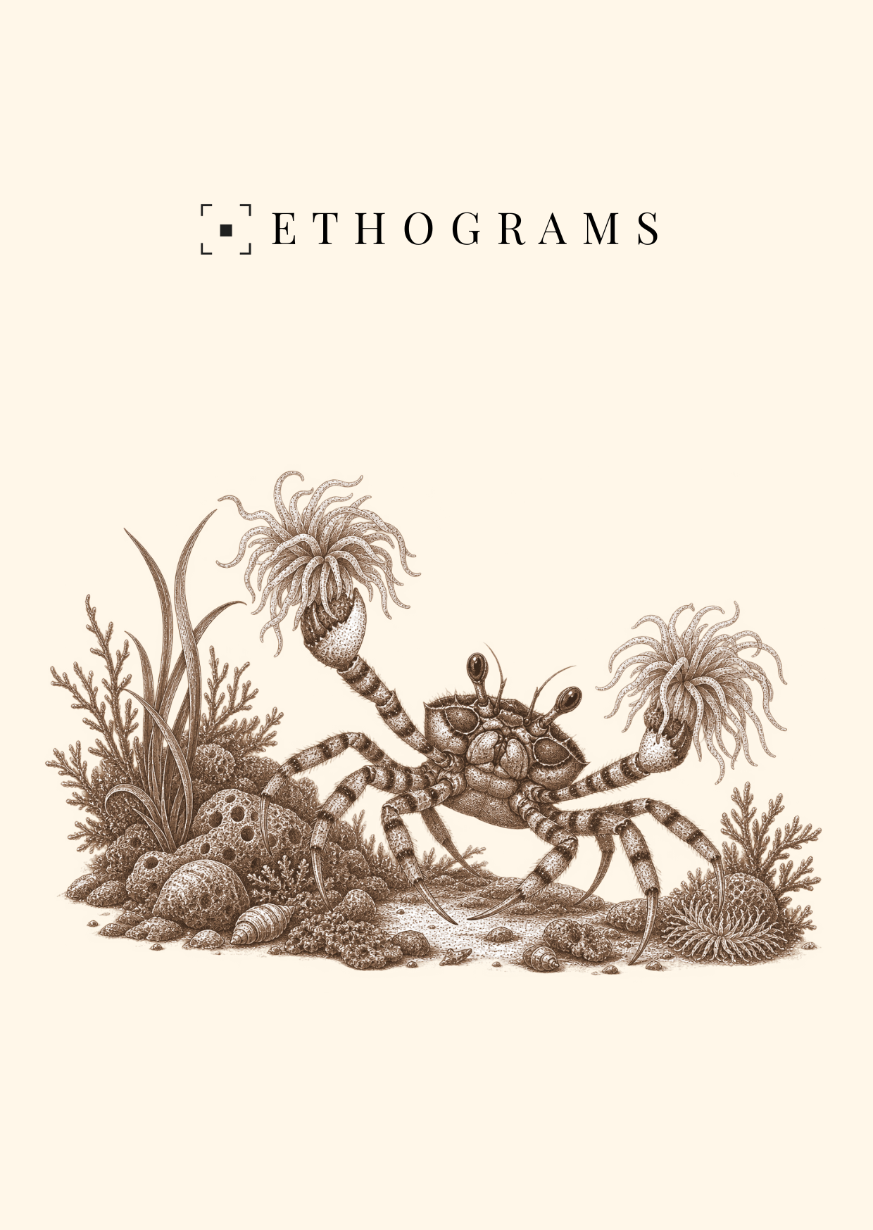 The Living Weapon — ETHOGRAMS illustrated postcard